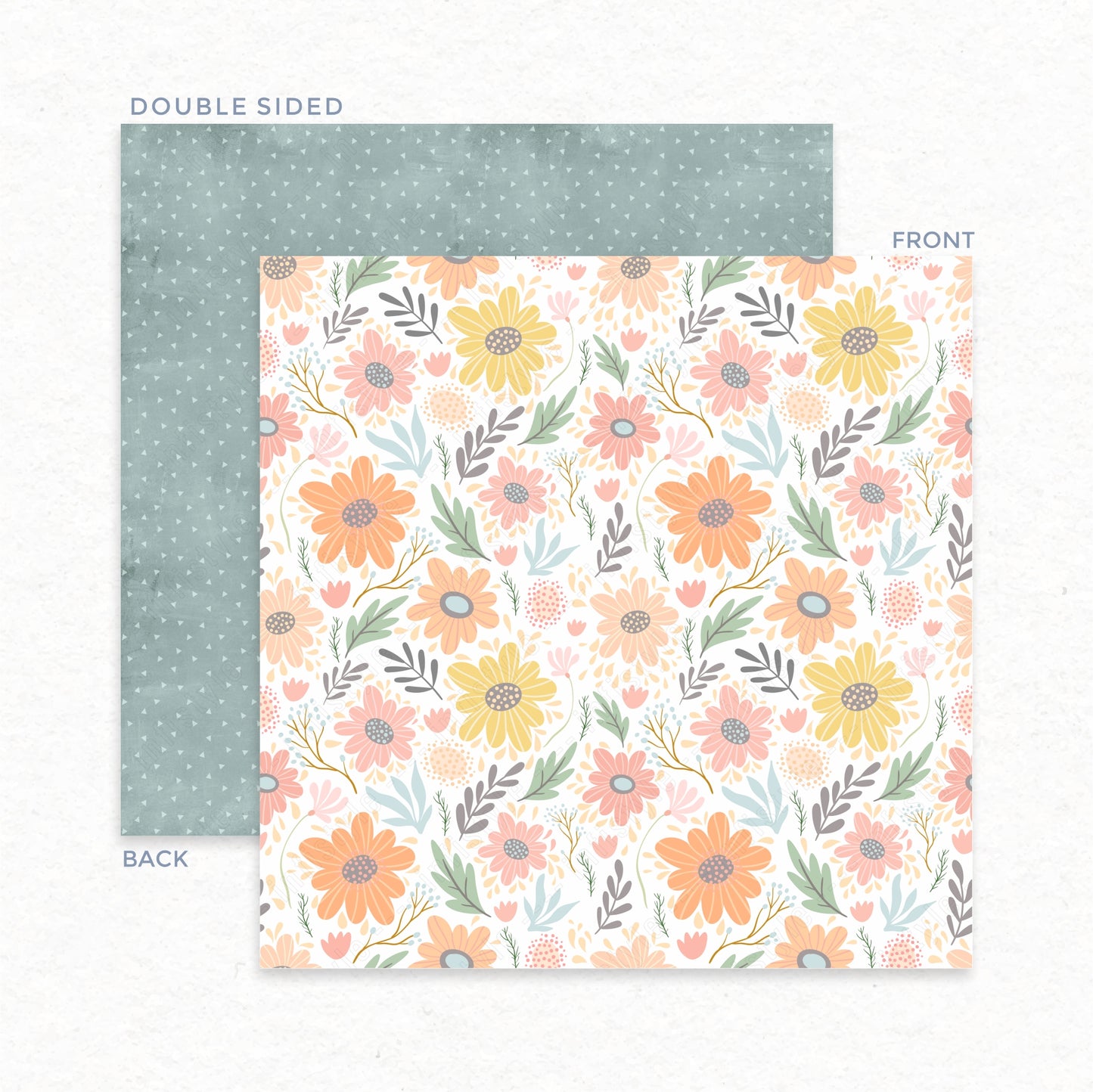Double Sided Craft Paper 250 GSM 20 Sheets