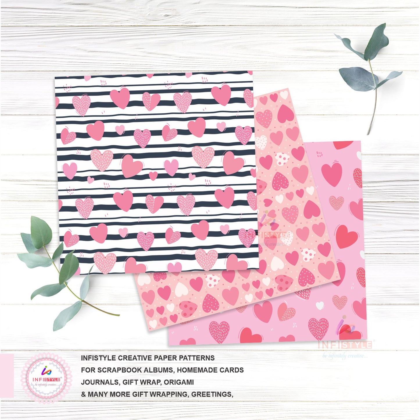 Creative Scrapbook Paper Pack of 24