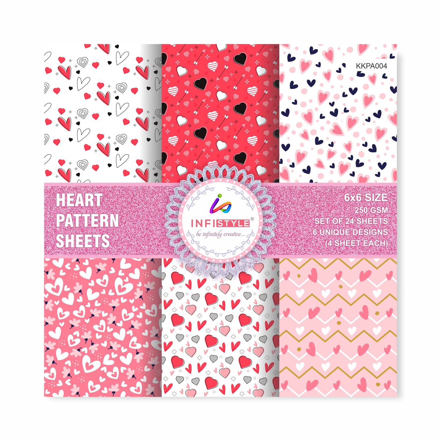 Scrapbooking Craft Paper Pack of 24